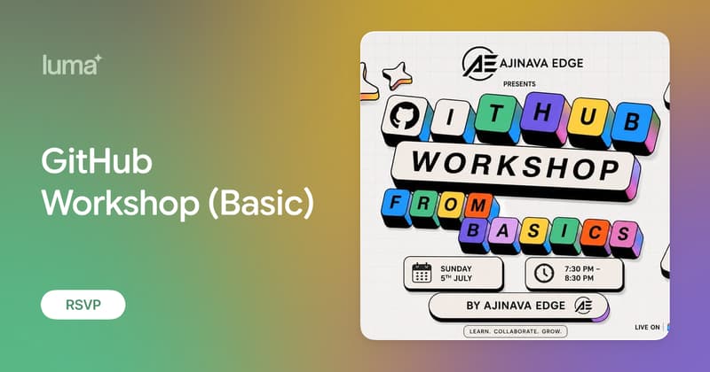 GitHub Workshop (Basic) · Luma