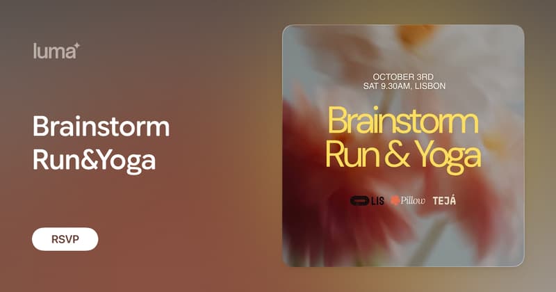 Brainstorm Run & Yoga