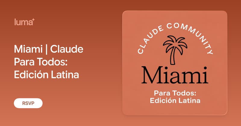 Miami | Claude Para Todos: Edición Latina