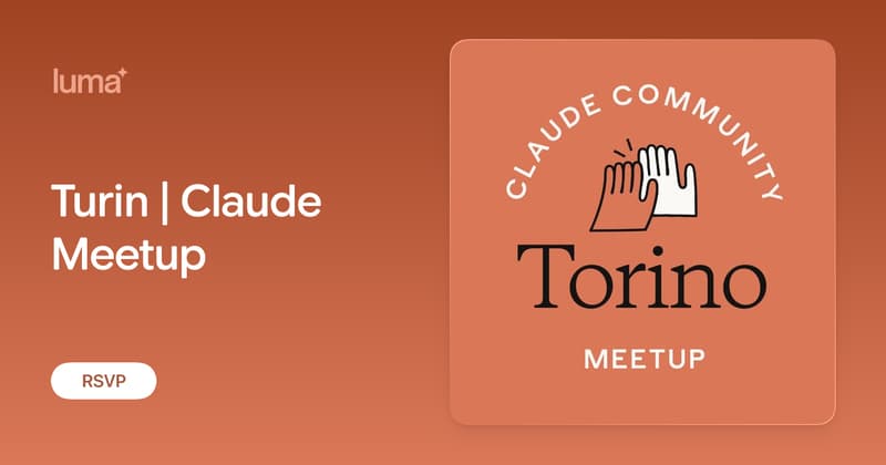 Turin | Claude Meetup