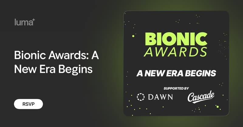 Bionic Awards: A New Era Begins