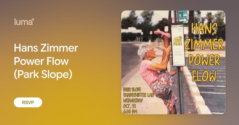 Types Of Slopes Hans Zimmer Power Flow (Park Slope) · Luma