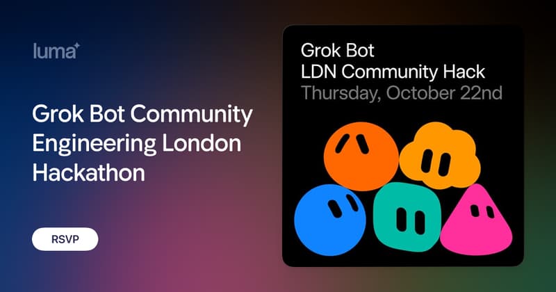 Grok Bot Community Engineering London Hackathon
