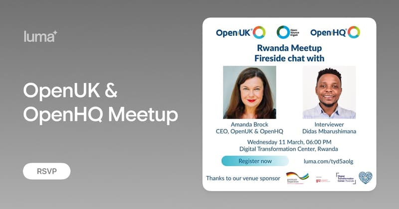 OpenUK & OpenHQ Meetup · Luma