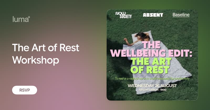 The Art of Rest Workshop