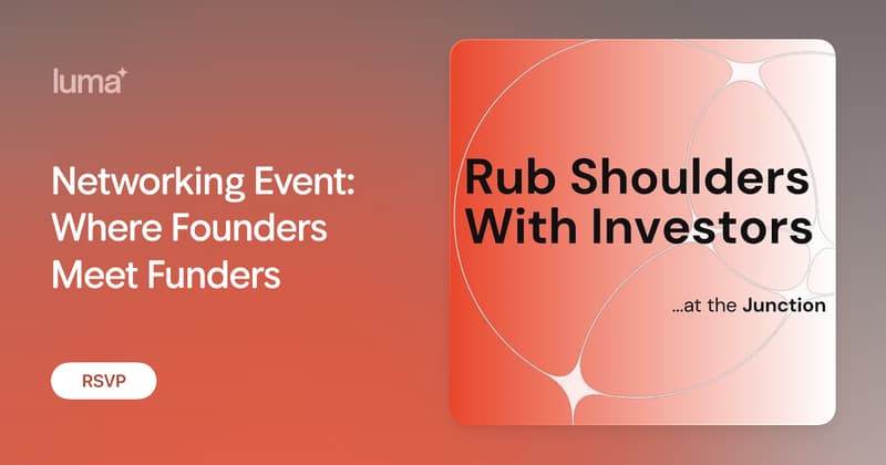 Where Founders Meet Funders event image