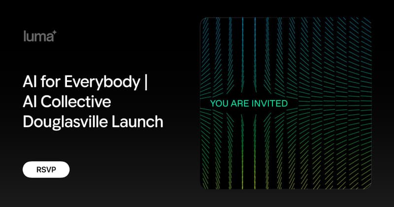AI for Everybody | AI Collective Douglasville Launch
