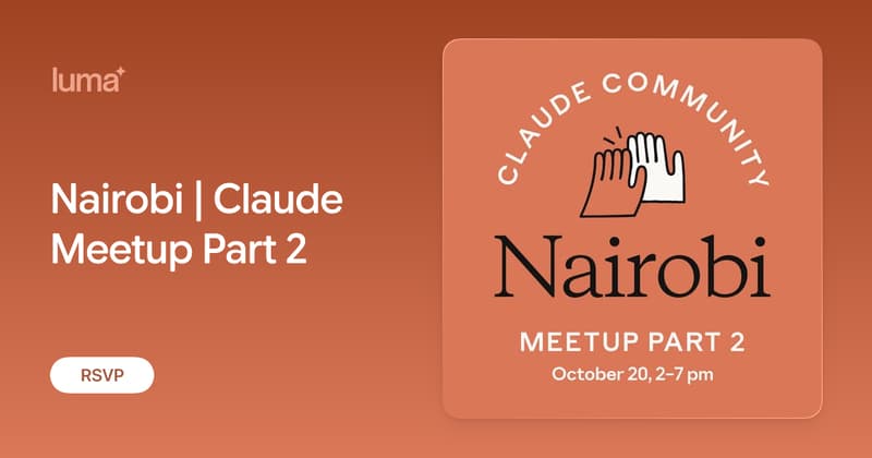 Nairobi | Claude Meetup Part 2