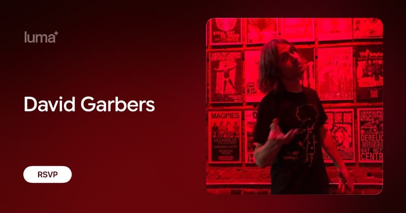 David Garbers Live Music