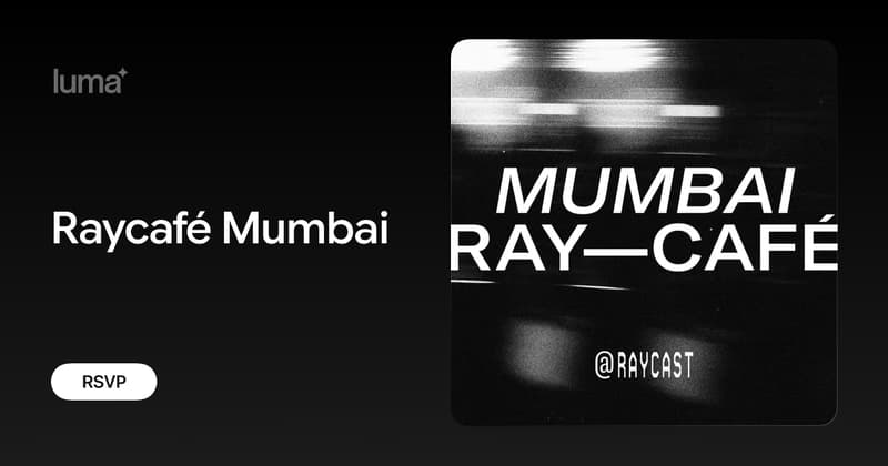 Raycafé Mumbai · Luma