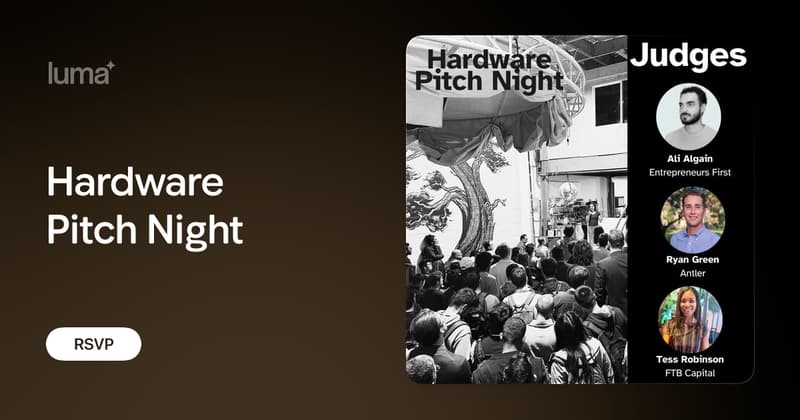 Hardware Pitch Night