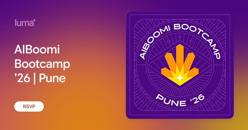 AIBoomi Bootcamp ’26 | Pune