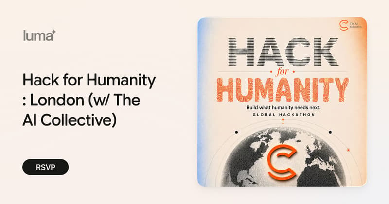 Hack for Humanity : London (w/ The AI Collective)