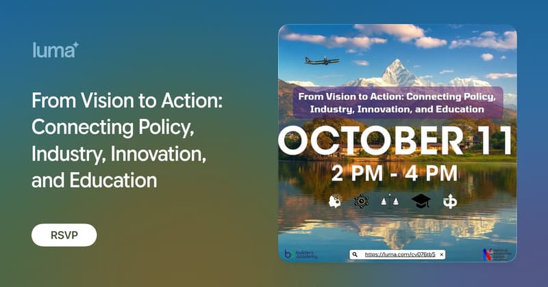 Future Nepal: AI, Web3 & Governance Dialogue event banner