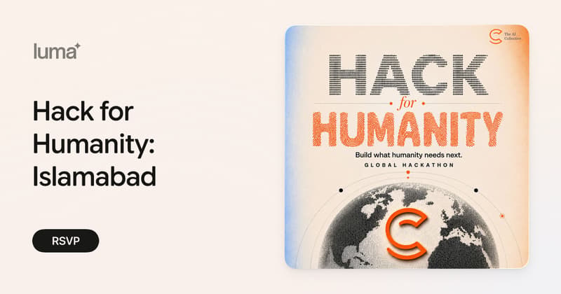 Hack for Humanity: Islamabad
