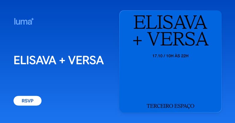 Capa: ELISAVA + VERSA · Luma