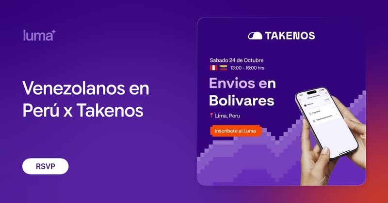 Venezolanos en Perú x Takenos