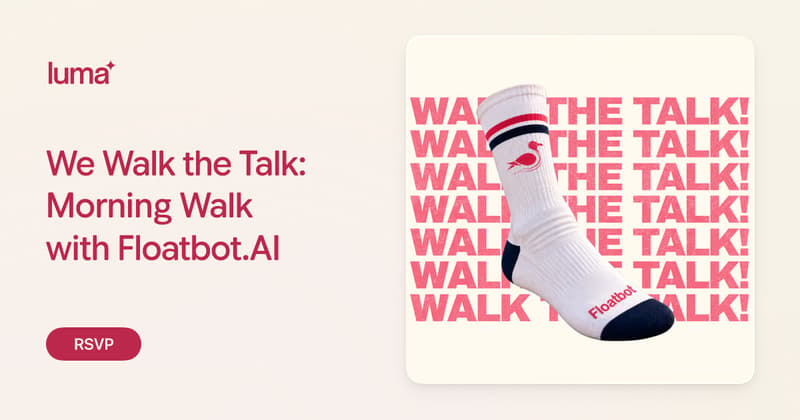 Walk Anim We Walk the Talk: Morning Walk with Floatbot.AI · Luma