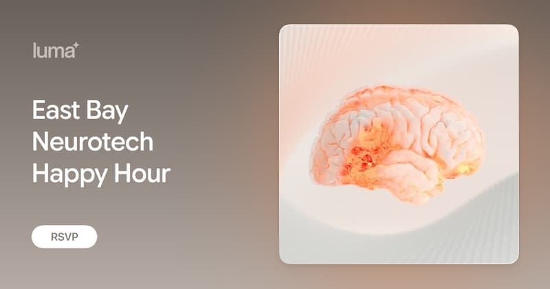 East Bay Neurotech Happy Hour event image