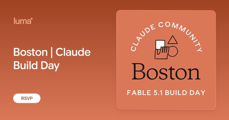 Boston | Claude Build Day