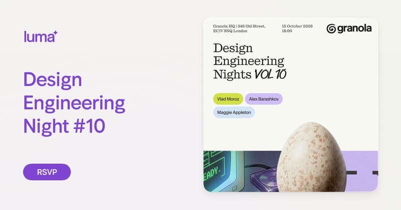 Design Engineering Night #10