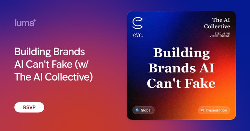 Building Brands AI Can't Fake (w/ The AI Collective)