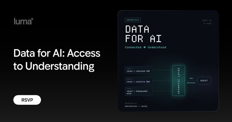 Data For AI - Access To Understanding event image