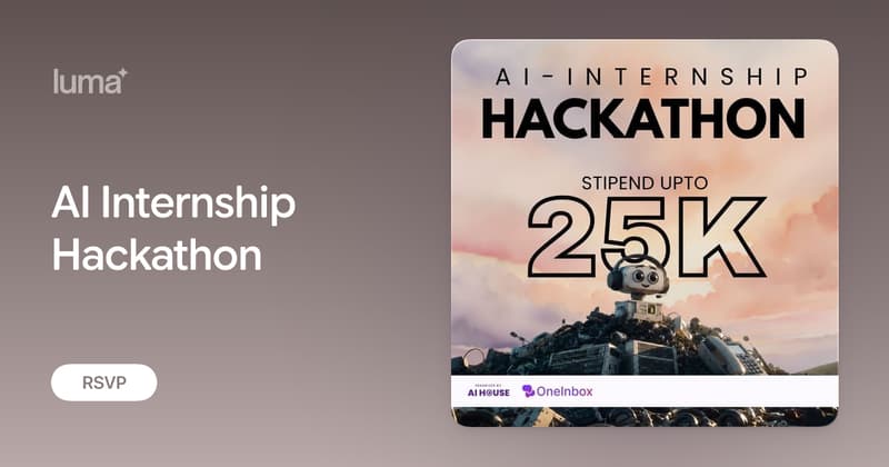 AI Internship Hackathon · Luma