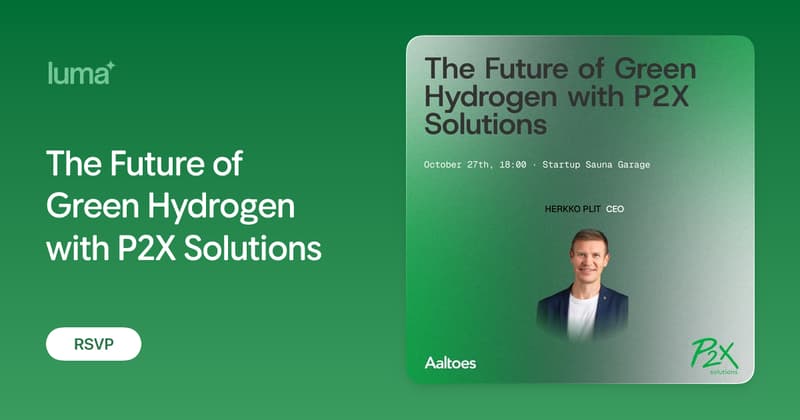 The Future of Green Hydrogen with P2X Solutions