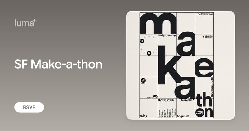 Make-A-Thon event image