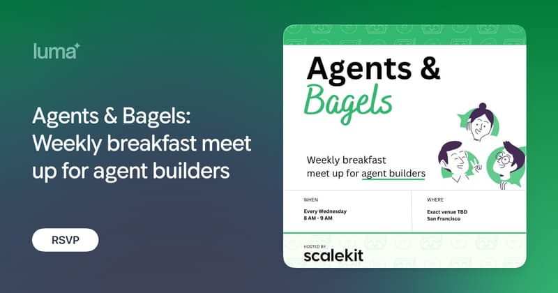 Agents & Bagels w/ Agent Builders event image