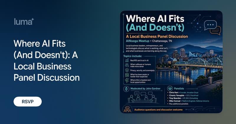 Where AI Fits (And Doesn't): A Local Business Panel Discussion
