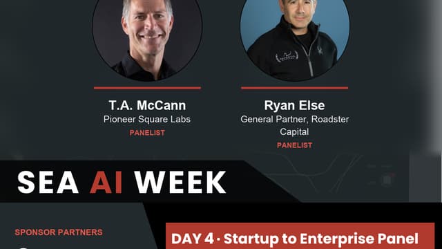 [AI Week] Startup to Enterprise Day Panel: VC AMA with T.A. McCann & Ryan Else