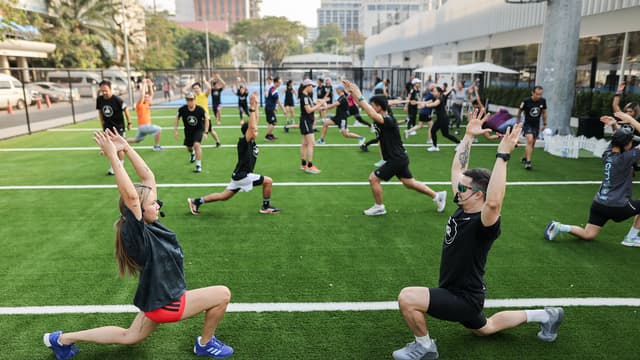 Strength Training at Ontrack Station