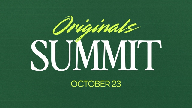 Originals Summit // Los Angeles 2026