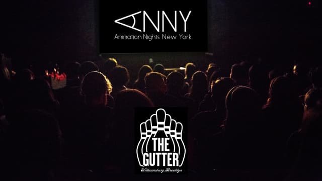 Animation Nights New York (ANNY) at The Gutter Spare Room!