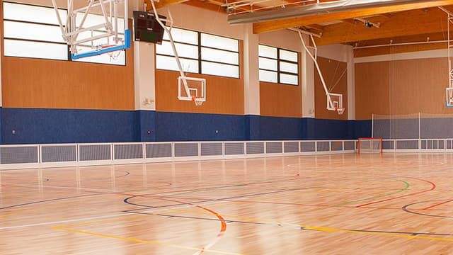 Indoor Pickup Basketball at SMP