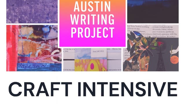 Craft Intensive: Humanimal Poetics - Assemblage-as-Method (Advanced Writing Workshop) Poetry & Prose (Austin)