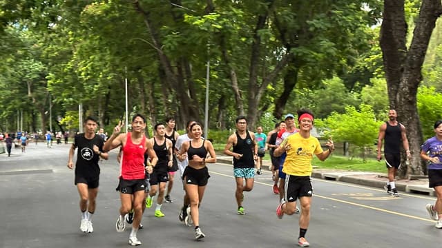 Long Run at Benchakitti Forest Park