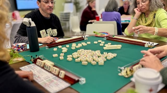 American Mahjongg — Open Play & Support Table