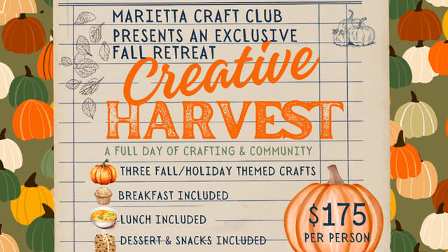 The Creative Harvest : A One Day Fall Retreat