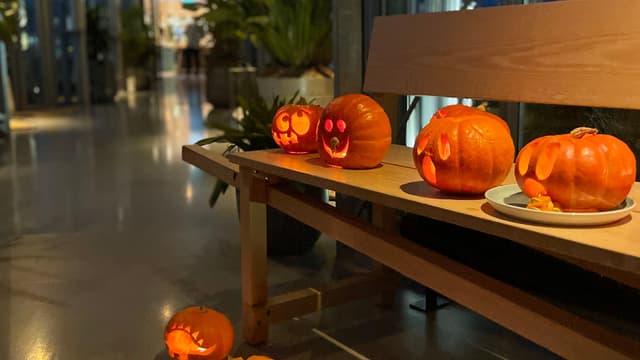 Rooftop Halloween Party with Any Weird Stuff