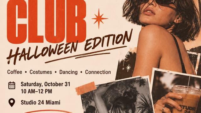 COFFEE CLUB MIAMI: HALLOWEEN EDITION