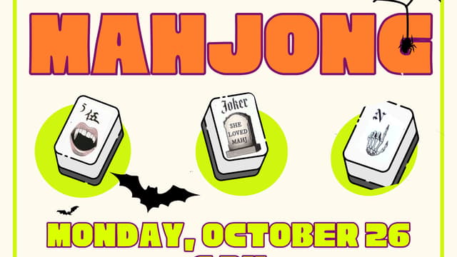 Mahjong with Jill Kargman and GOLDA 10/26