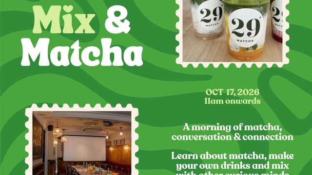 Mix & Matcha - The Curious Room x 29 Matcha