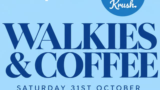 Walkies + Coffee + Crumbl