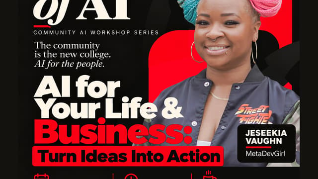 Citizens of AI : Community AI Workshop Series