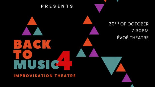 Back to music 4 - Improv' show with live musician Antonio Graça