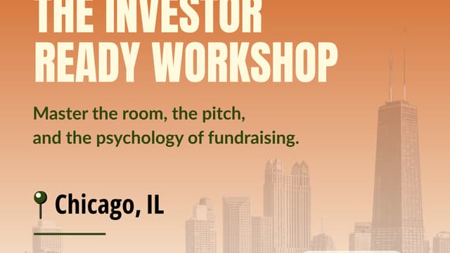 Chicago, IL - Investor Ready Workshop