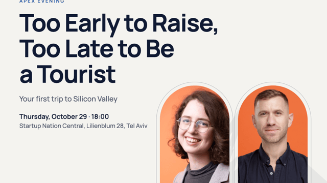 Too Early to Raise, Too Late to Be a Tourist: An Open Evening on Your First Trip to Silicon Valley, with Nicole Levin (Pebblebed)